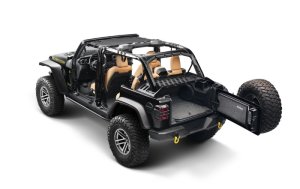 Jeep Wrangler JK Interior Storage Rack - Rugged Ridge - Black - 2018 Jeep Wrangler JK Interior Storage Rack - Rugged Ridge - Black - 2018